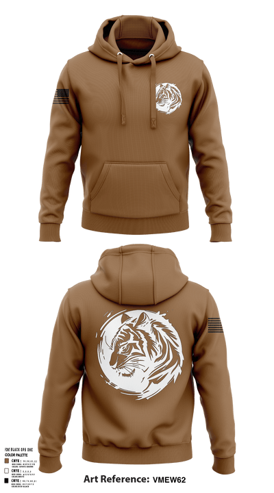 312th HR CO, A1 Postal 64167397 Hoodie - 132