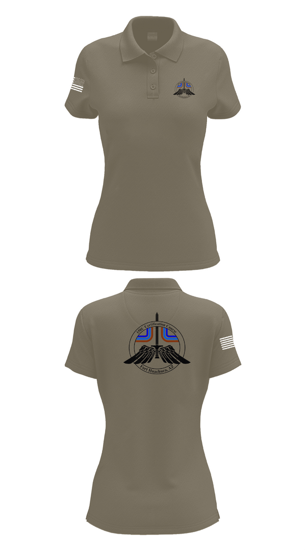 Womens Short Sleeve Performance Polo, 2-13th AVN REGT, 150U Certification Course, , Teamtime, Team time, sublimation, custom sports apparel, team uniforms, spirit wear, spiritwear, sports uniforms, custom shirts, team store, custom team store, fundraiser sports, apparel fundraiser