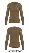C-Co. 1-181st 51621268 Women's Long Sleeve V-neck Shirt - 16