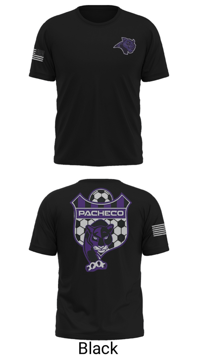 Pacheco High School Soccer 65224037 Old School Cotton Feel Shirt - 29