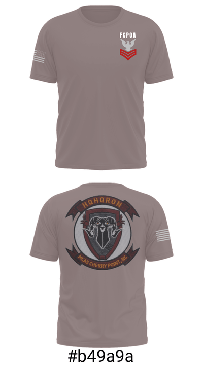 MCAS CHERRY POINT. H&HS Short Sleeve Performance Shirt - 6