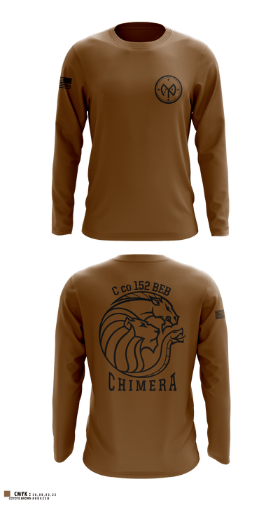 C co 152 BEB 45223010 Long Sleeve Performance Shirt 4