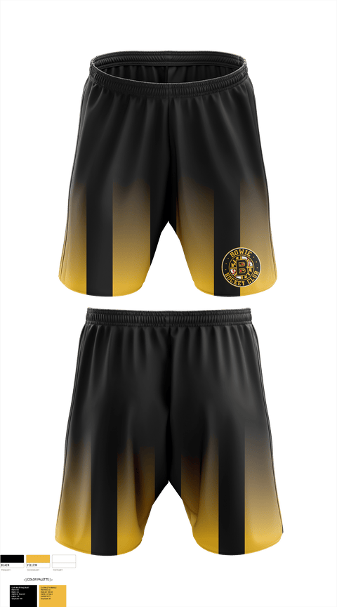 Athletic Shorts With Pockets, Bowie Hockey Club, Ice Hockey, Teamtime, Team time, sublimation, custom sports apparel, team uniforms, spirit wear, spiritwear, sports uniforms, custom shirts, team store, custom team store, fundraiser sports, apparel fundraiser