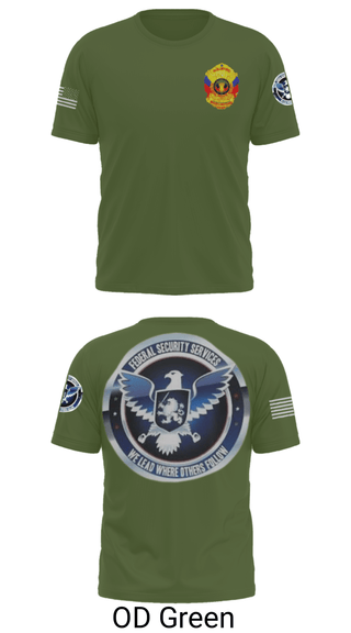 Short Sleeve Performance Shirt, TS FEDERAL PRIVATE SECURITY & BODYGUARD, Police, Teamtime, Team time, sublimation, custom sports apparel, team uniforms, spirit wear, spiritwear, sports uniforms, custom shirts, team store, custom team store, fundraiser sports, apparel fundraiser