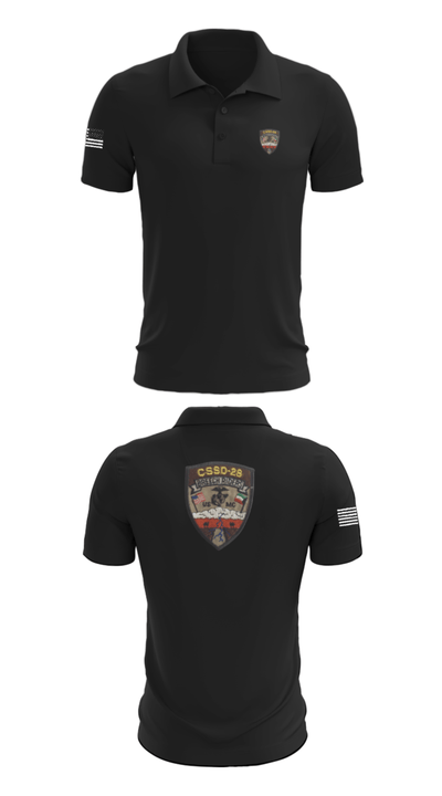 CSSD 28 45514378 Short Sleeve Performance Polo - 27
