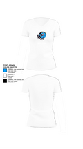 Robs Gym 78246830 Women's Short Sleeve V-neck Shirt - 18