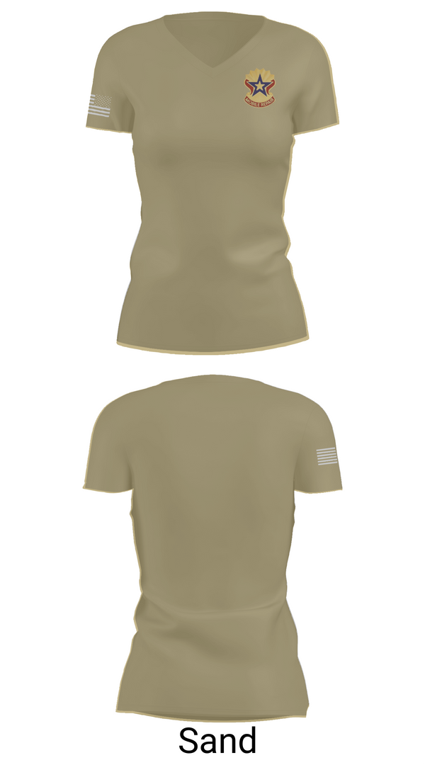 Womens Short Sleeve Vneck Shirt, 71st Maintenance Battalion, Army, Teamtime, Team time, sublimation, custom sports apparel, team uniforms, spirit wear, spiritwear, sports uniforms, custom shirts, team store, custom team store, fundraiser sports, apparel fundraiser
