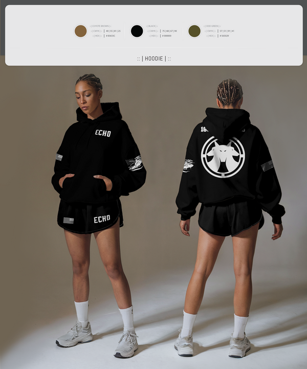 Hoodie, Echo, Army, Teamtime, Team time, sublimation, custom sports apparel, team uniforms, spirit wear, spiritwear, sports uniforms, custom shirts, team store, custom team store, fundraiser sports, apparel fundraiser