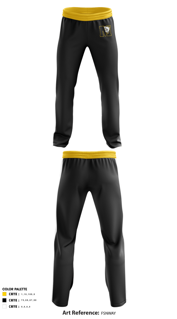 Sweatpants, McAlester Middle School Volleyball, Women's Volleyball, Teamtime, Team time, sublimation, custom sports apparel, team uniforms, spirit wear, spiritwear, sports uniforms, custom shirts, team store, custom team store, fundraiser sports, apparel fundraiser