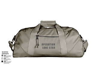 Duffle Bag, Operation lone star, , Teamtime, Team time, sublimation, custom sports apparel, team uniforms, spirit wear, spiritwear, sports uniforms, custom shirts, team store, custom team store, fundraiser sports, apparel fundraiser