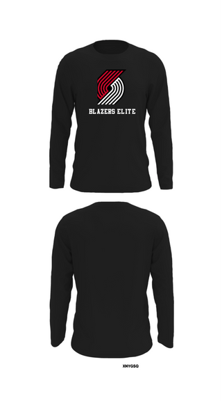 Long Sleeve Performance Shirt, Blazers elite, Baseball, Teamtime, Team time, sublimation, custom sports apparel, team uniforms, spirit wear, spiritwear, sports uniforms, custom shirts, team store, custom team store, fundraiser sports, apparel fundraiser