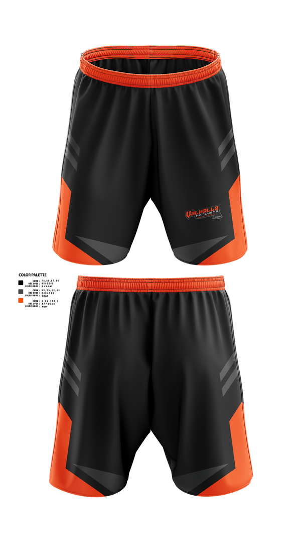 Athletic Shorts With Pockets, Valhalla Hatchets, , Teamtime, Team time, sublimation, custom sports apparel, team uniforms, spirit wear, spiritwear, sports uniforms, custom shirts, team store, custom team store, fundraiser sports, apparel fundraiser