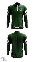 Panthers Volleyball 30549328 Quarter Zip Jacket - 40