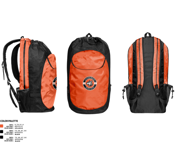 Gear Bag, Bobcats, Men's Basketball, Teamtime, Team time, sublimation, custom sports apparel, team uniforms, spirit wear, spiritwear, sports uniforms, custom shirts, team store, custom team store, fundraiser sports, apparel fundraiser