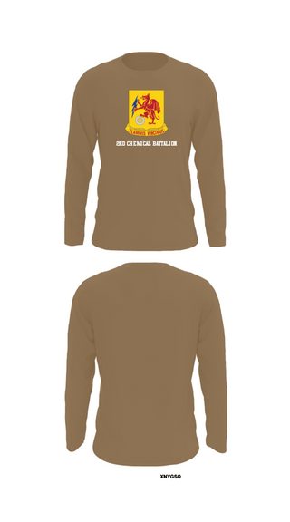 Long Sleeve Performance Shirt, 2nd Chemical Battalion, Army, Teamtime, Team time, sublimation, custom sports apparel, team uniforms, spirit wear, spiritwear, sports uniforms, custom shirts, team store, custom team store, fundraiser sports, apparel fundraiser