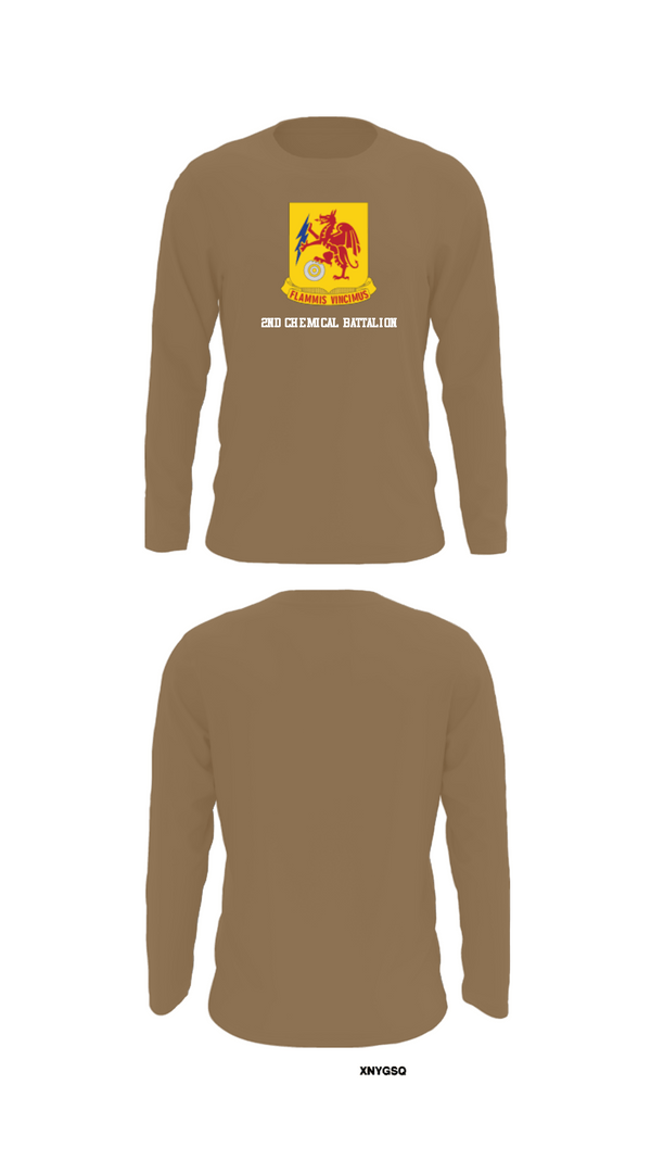 Long Sleeve Performance Shirt, 2nd Chemical Battalion, Army, Teamtime, Team time, sublimation, custom sports apparel, team uniforms, spirit wear, spiritwear, sports uniforms, custom shirts, team store, custom team store, fundraiser sports, apparel fundraiser