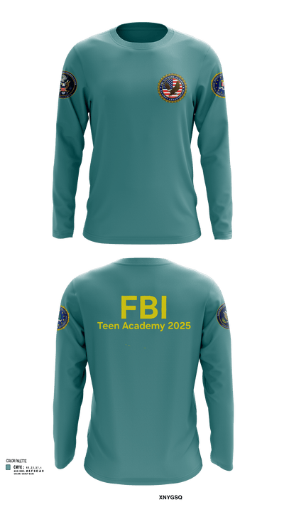FBI Citizens Academy 38142590 Long Sleeve Performance Shirt 102 (1)