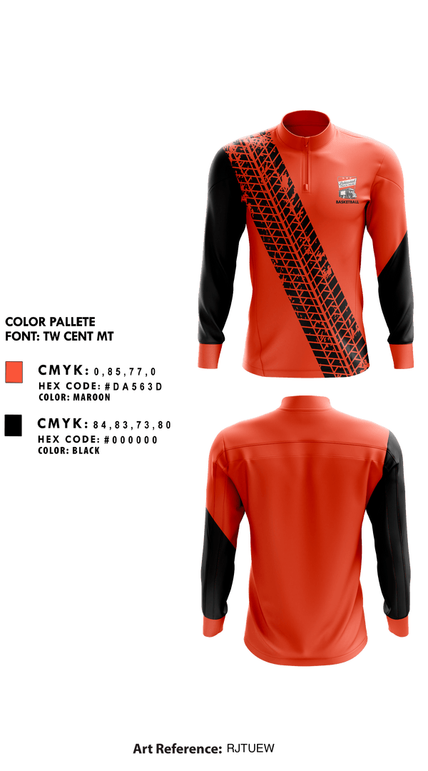 Quarter Zip Jacket, Lakewood Truck Park, Men's Basketball, Teamtime, Team time, sublimation, custom sports apparel, team uniforms, spirit wear, spiritwear, sports uniforms, custom shirts, team store, custom team store, fundraiser sports, apparel fundraiser