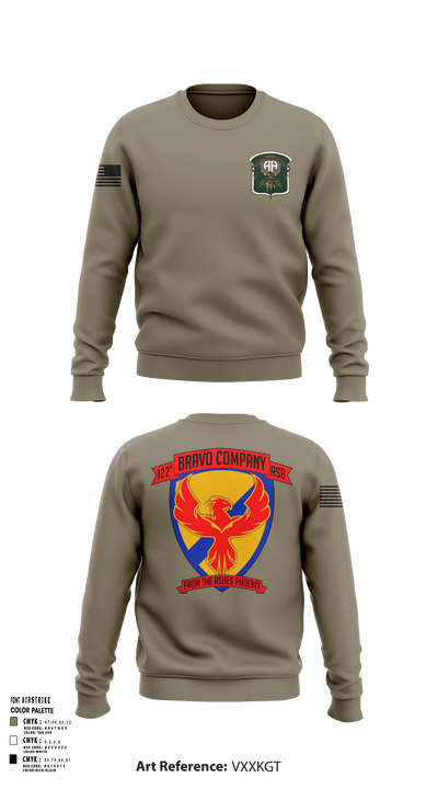 B-Co 122 ASB 42840392 Crew Neck Sweatshirt - 117