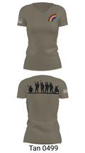 42ND Infantry Division 74550068 Women's Short Sleeve V-neck Shirt - 68