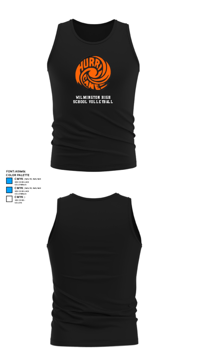 Wilmington High School Volleyball 28183108 Tank Top - 32