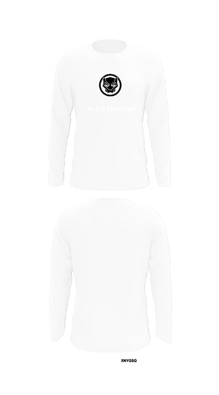 Long Sleeve Performance Shirt, BLACK PANTHERS, Men's Basketball, Teamtime, Team time, sublimation, custom sports apparel, team uniforms, spirit wear, spiritwear, sports uniforms, custom shirts, team store, custom team store, fundraiser sports, apparel fundraiser