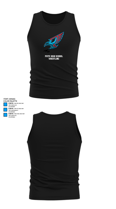 Piute High School Wrestling 66905850 Tank Top - 32