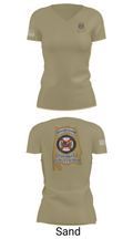 Major Crimes 85282762 Women's Short Sleeve V-neck Shirt - 84
