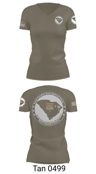 Womens Short Sleeve Vneck Shirt, Bravo 3, National Guard, Teamtime, Team time, sublimation, custom sports apparel, team uniforms, spirit wear, spiritwear, sports uniforms, custom shirts, team store, custom team store, fundraiser sports, apparel fundraiser