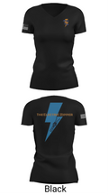 The Electric Zipper 5036144 Women's Short Sleeve V-neck Shirt - 38