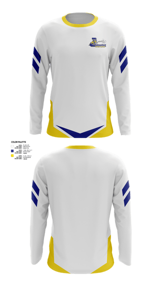 Long Sleeve Performance Shirt, Johnsonburg Area Senior High School Band, Spirit Store, Teamtime, Team time, sublimation, custom sports apparel, team uniforms, spirit wear, spiritwear, sports uniforms, custom shirts, team store, custom team store, fundraiser sports, apparel fundraiser