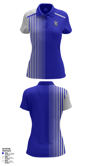 Women's Short Sleeve Performance Polo, Antwerp Senior High School Volleyball, Women's Volleyball, Teamtime, Team time, sublimation, custom sports apparel, team uniforms, spirit wear, spiritwear, sports uniforms, custom shirts, team store, custom team store, fundraiser sports, apparel fundraiser