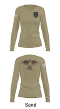 3./HSchRgt1 84402594 Women's Long Sleeve V-neck Shirt - 97