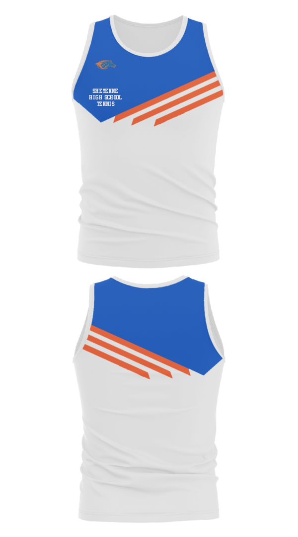 Tank Top, Sheyenne High School Tennis, Tennis, Teamtime, Team time, sublimation, custom sports apparel, team uniforms, spirit wear, spiritwear, sports uniforms, custom shirts, team store, custom team store, fundraiser sports, apparel fundraiser