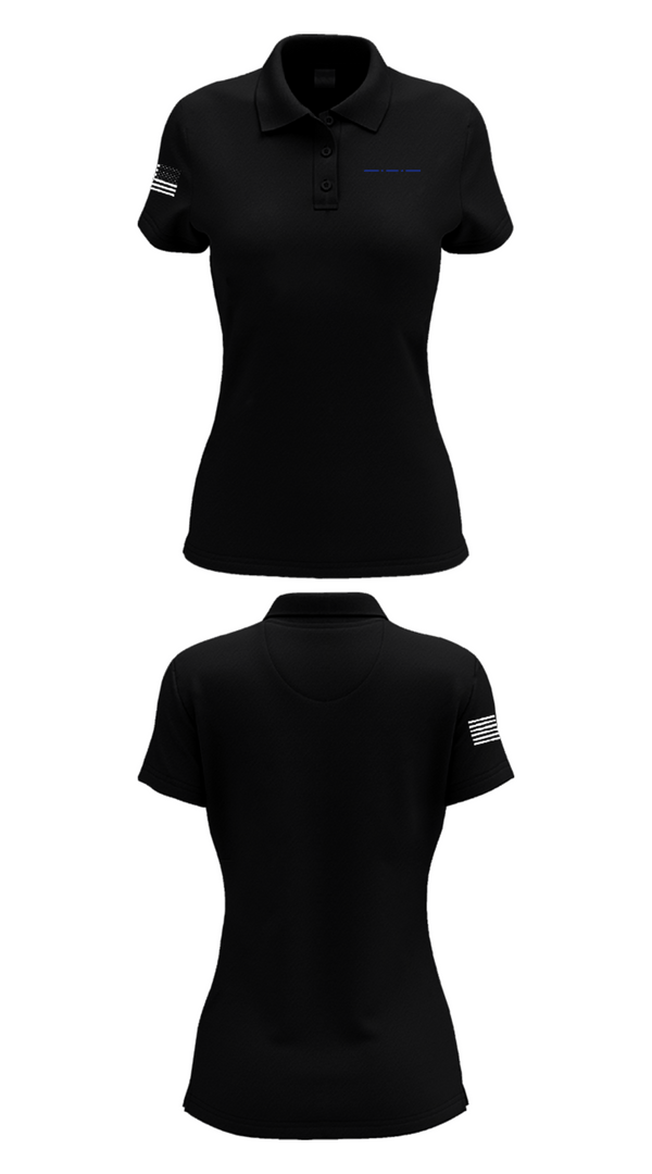 Womens Short Sleeve Performance Polo, JDC PBA, Police, Teamtime, Team time, sublimation, custom sports apparel, team uniforms, spirit wear, spiritwear, sports uniforms, custom shirts, team store, custom team store, fundraiser sports, apparel fundraiser