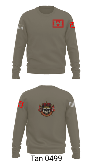 Crew Neck Sweatshirt, Overlords, Army, Teamtime, Team time, sublimation, custom sports apparel, team uniforms, spirit wear, spiritwear, sports uniforms, custom shirts, team store, custom team store, fundraiser sports, apparel fundraiser