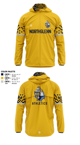 Windbreaker, Northglenn MS, Spirit Store, Teamtime, Team time, sublimation, custom sports apparel, team uniforms, spirit wear, spiritwear, sports uniforms, custom shirts, team store, custom team store, fundraiser sports, apparel fundraiser