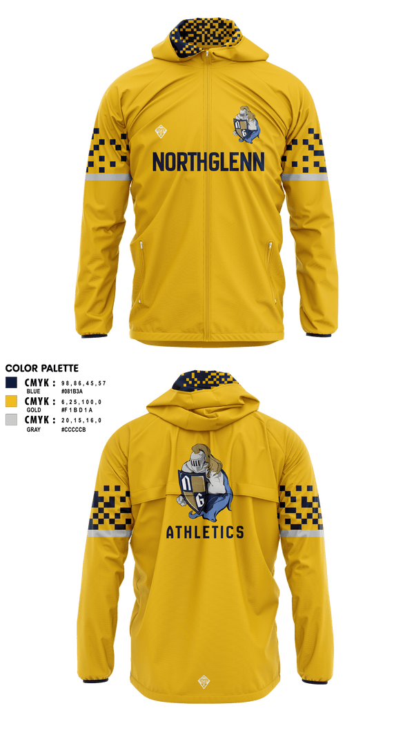 Windbreaker, Northglenn MS, Spirit Store, Teamtime, Team time, sublimation, custom sports apparel, team uniforms, spirit wear, spiritwear, sports uniforms, custom shirts, team store, custom team store, fundraiser sports, apparel fundraiser