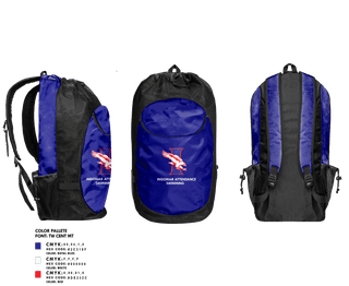 Gear Bag, Ingomar Attendance Center (High School) Swimming, Swimming, Teamtime, Team time, sublimation, custom sports apparel, team uniforms, spirit wear, spiritwear, sports uniforms, custom shirts, team store, custom team store, fundraiser sports, apparel fundraiser