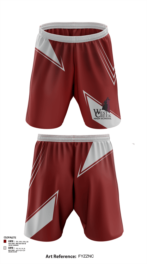 Athletic Shorts With Pockets, West Creek High School Cross Country, Cross Country, Teamtime, Team time, sublimation, custom sports apparel, team uniforms, spirit wear, spiritwear, sports uniforms, custom shirts, team store, custom team store, fundraiser sports, apparel fundraiser