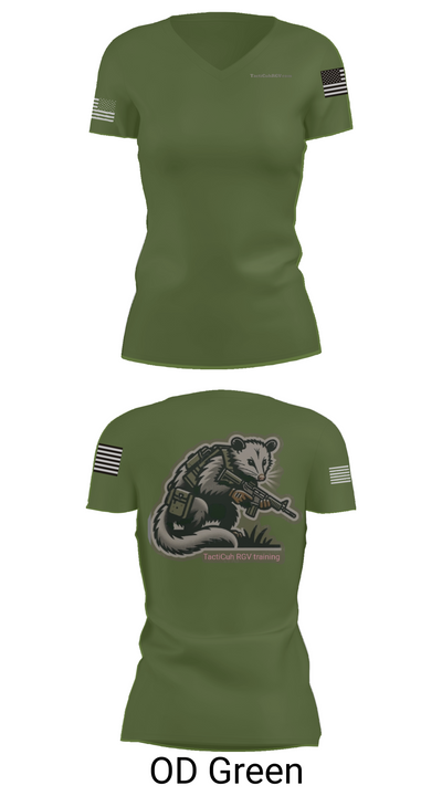 TactiCuhRGV.com 64452047 Women's Short Sleeve V-neck Shirt - 46