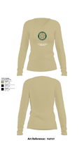BROWARD SHERIFF EXPLORERS 82961941 Women's Long Sleeve V-neck Shirt - 78