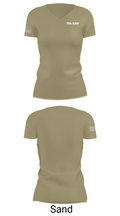 7th ESB 42039106 Women's Short Sleeve V-neck Shirt - 88