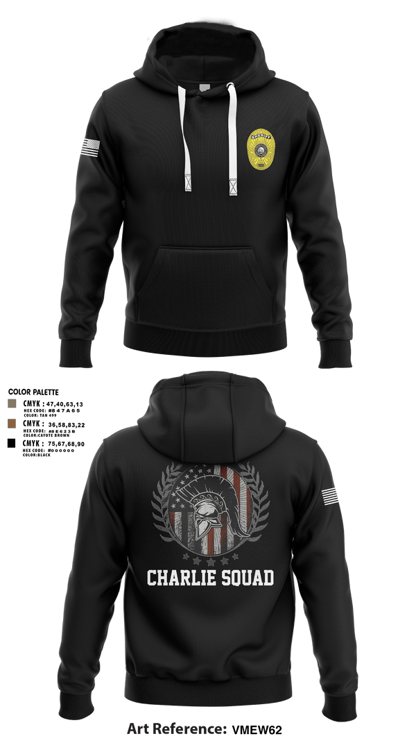 Hoodie, Charlie SquadCharlie SquadCNT (Crisis Negotiation Team), Police, Teamtime, Team time, sublimation, custom sports apparel, team uniforms, spirit wear, spiritwear, sports uniforms, custom shirts, team store, custom team store, fundraiser sports, apparel fundraiser
