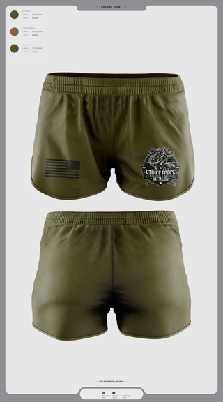 Womens Shorts, Strike force Battalion, Army, Teamtime, Team time, sublimation, custom sports apparel, team uniforms, spirit wear, spiritwear, sports uniforms, custom shirts, team store, custom team store, fundraiser sports, apparel fundraiser
