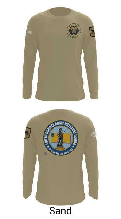 235th MP CO 6760099 Long Sleeve Performance Shirt - 86