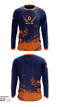 Overbrook High School Track and Field 24821200 Long Sleeve Performance Shirt 1