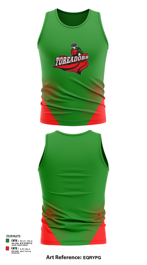 Tank Top, Boone Toreadors Track & Field, Track & Field, Teamtime, Team time, sublimation, custom sports apparel, team uniforms, spirit wear, spiritwear, sports uniforms, custom shirts, team store, custom team store, fundraiser sports, apparel fundraiser