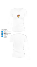 Titans 63119410 Women's Short Sleeve V-neck Shirt - 18