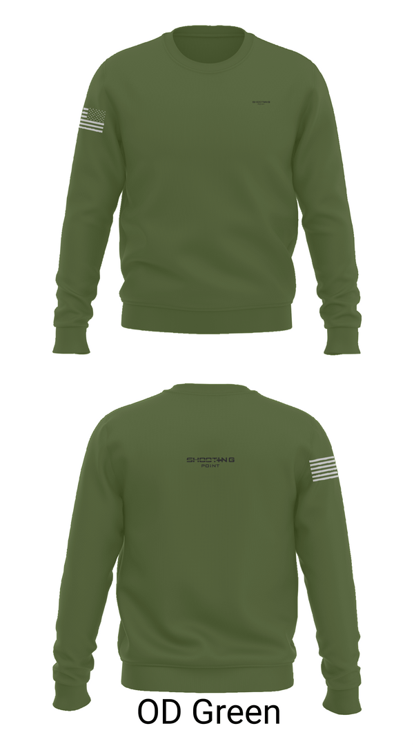 Crew Neck Sweatshirt, Shootingpoint, Army, Teamtime, Team time, sublimation, custom sports apparel, team uniforms, spirit wear, spiritwear, sports uniforms, custom shirts, team store, custom team store, fundraiser sports, apparel fundraiser